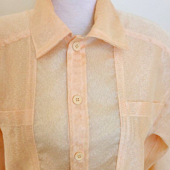 Vintage Sunveil Oversized Button Down Sunshirt - Unisex - Picture 5 of 9
